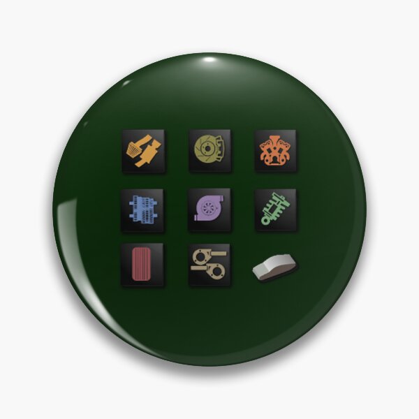 Item preview, Gran Turismo Tuning Shop Icons designed and sold by marcolegros.
