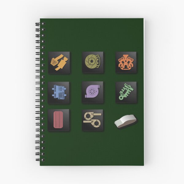 Item preview, Gran Turismo Tuning Shop Icons designed and sold by marcolegros.