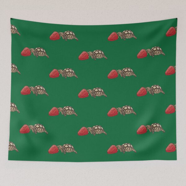 Item preview, sulcata tortoise vs strawberry designed and sold by PHEARCO.