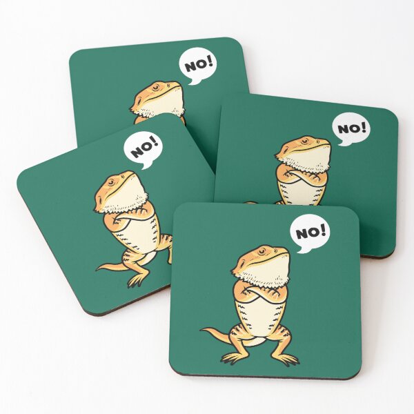 Item preview, Stubborn Bearded Dragon Pogona Reptile Lizard designed and sold by PHEARCO.