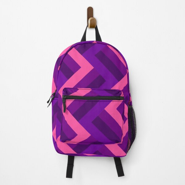 Aperçu de l'œuvre Motif Chevron Violet Et Rose Vif créée et vendue par Deanmindvortex.