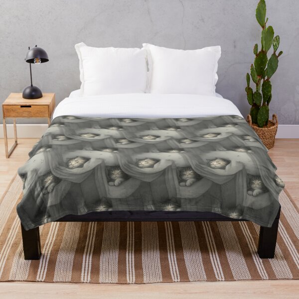 Item preview, cats asleep designed and sold by TheFabrikProjek.