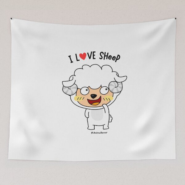 Item preview, I love sheep designed and sold by EzezFolio.