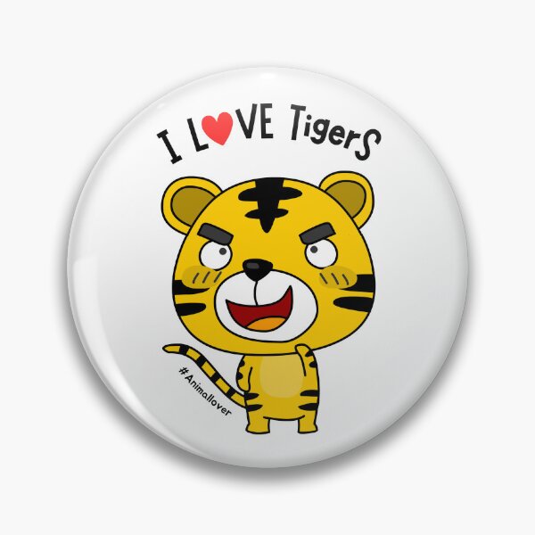 Item preview, I love tigers designed and sold by EzezFolio.