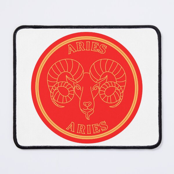 Item preview, Aries Fire Sign Color Circle designed and sold by MysticZodiac.
