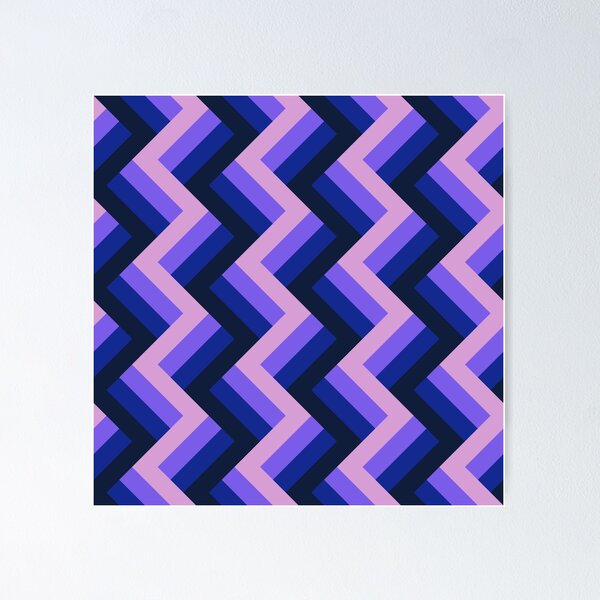 Item preview, Blue Three Tone Chevron Seamless Pattern designed and sold by Deanmindvortex.