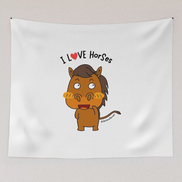 Item preview, I love horses designed and sold by EzezFolio.