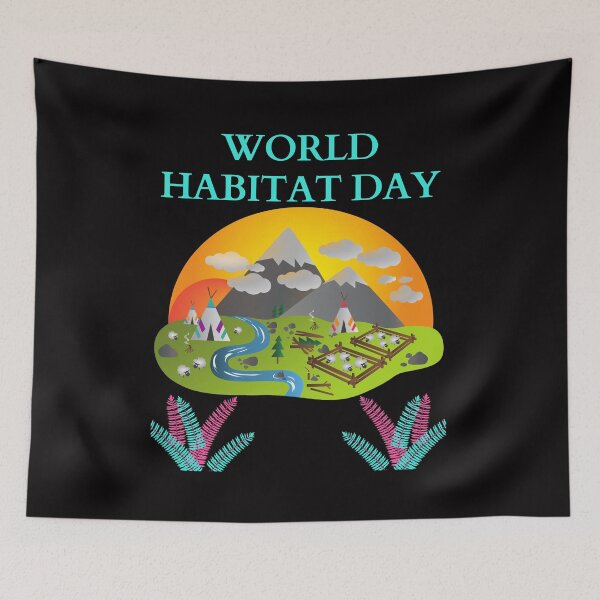 Item preview, World Habitat Day designed and sold by Simo0455.