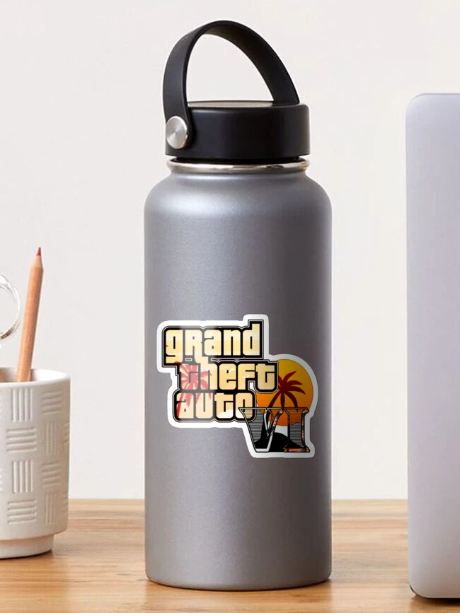 GTA Grand Theft Auto SAN ANDREAS Logo Vinyl Car Stickers Umper Window  Classic Game Grand Theft Vice City Glue Waterproof Sticker