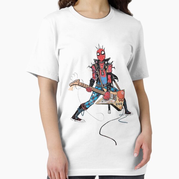 Vista previa del artículo con la obra «guitarra spider punk spiderverse», diseñado y vendido por SPIDER VERSE  ART.