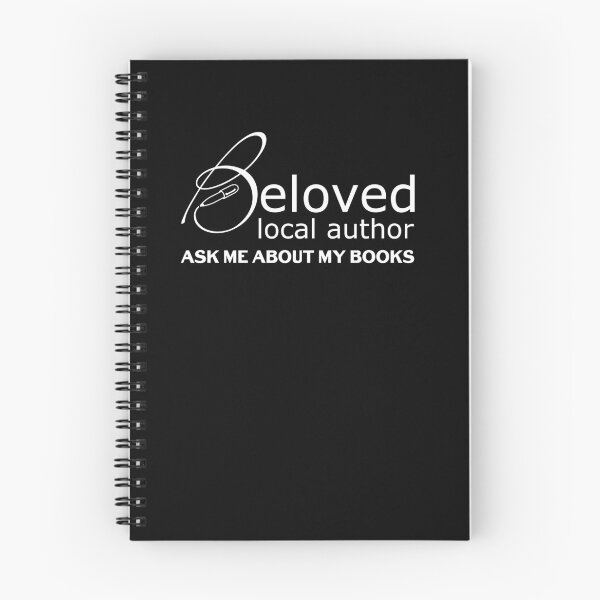 Item preview, Beloved Local Author - White Text designed and sold by queerscifi.