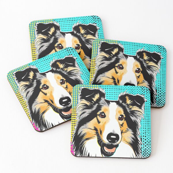 Item preview, Collie Pop Art designed and sold by FunnehGacha.