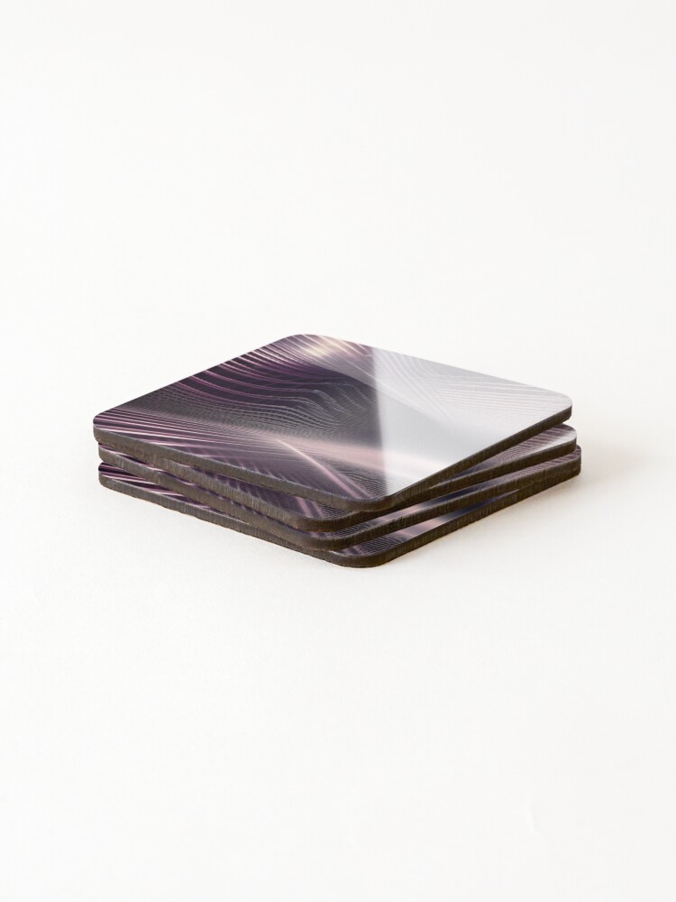 Thumbnail 4 of 5, Coasters (Set of 4), Interference pattern designed and sold by AlfredSSikula.