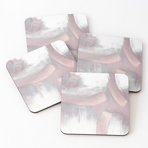Item preview, Pink gray white abstract designed and sold by ElaSzczepaniak.