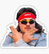 Larry Enticer Send It Sticker