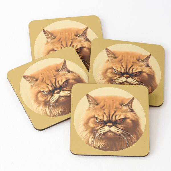 Item preview, Angry Cat designed and sold by Nabucodonoshop.