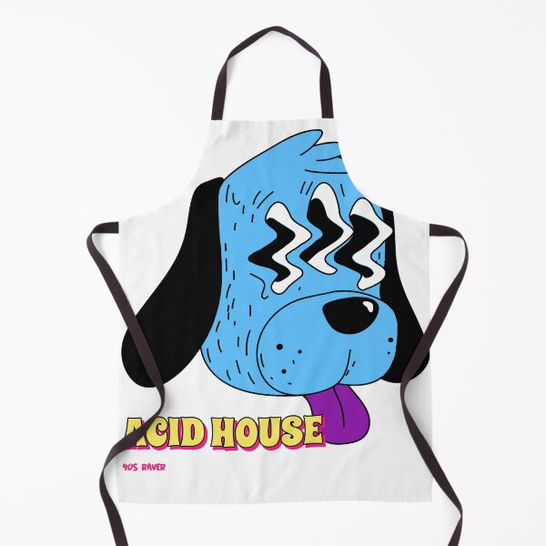 Item preview, Acid House Cute Dog Raver DJ Hippy Dance Festival designed and sold by Ravermonkey.
