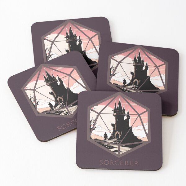 Item preview, Sorcerer D20 Crest designed and sold by DiceyThreads.