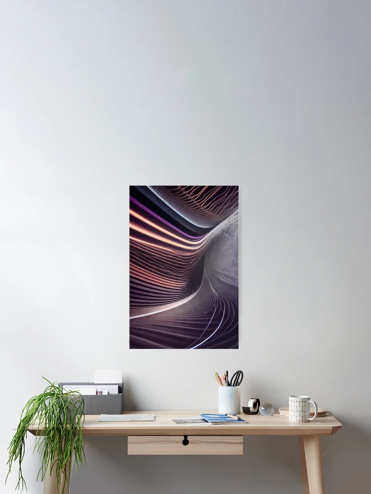 Thumbnail 2 of 3, Poster, Interference pattern designed and sold by AlfredSSikula.