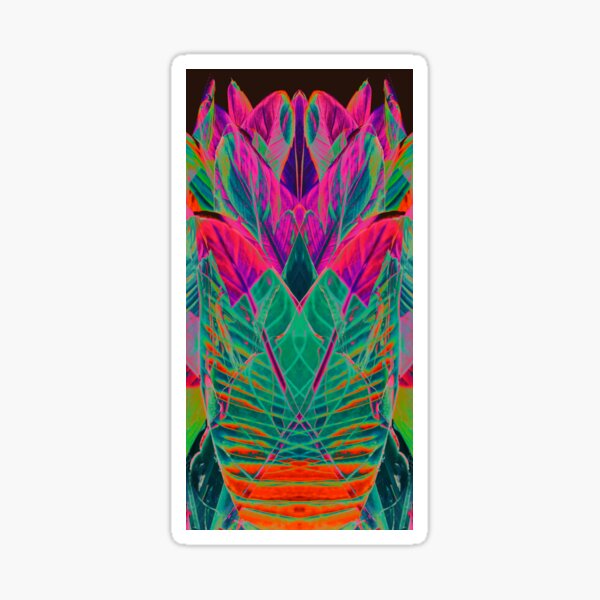 leaves pattern III Sticker