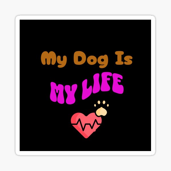 Dog Owners Slogan Sticker