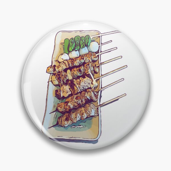 Item preview, Yakitori plate designed and sold by Sketchbook Shop.