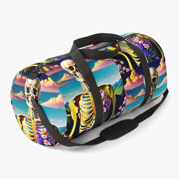 Item preview, Trippy Dreams - Death Flowers Psychedelic Skeleton Art 21 designed and sold by Benito Del Ray.