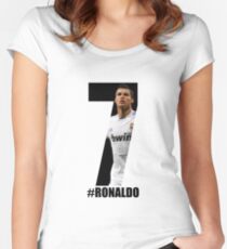 Cristiano Ronaldo Women's Fitted Scoop T-Shirt