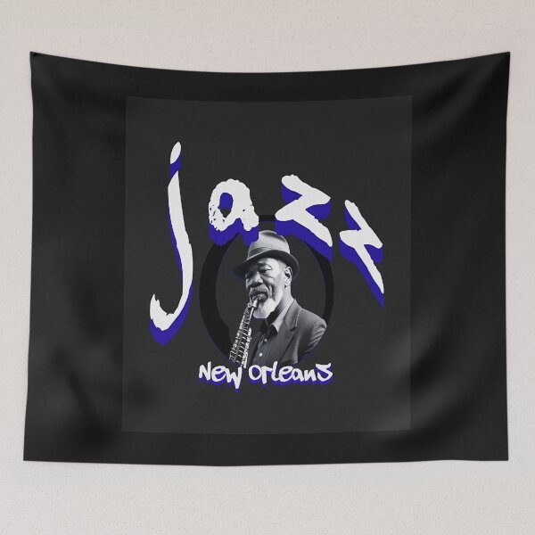 Item preview, Jazz New Orleans with Louis Armstrong designed and sold by Sylvanny.
