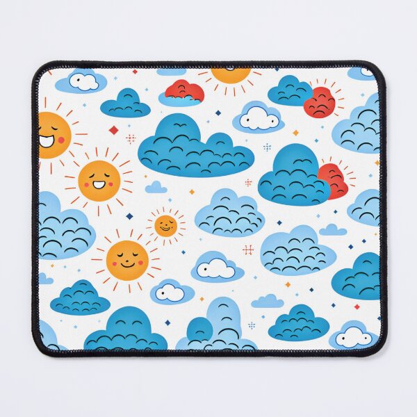 Item preview, Cute Sun, Sky, and clouds designed and sold by K3DreamKreation.