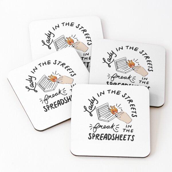Item preview, Lady in the Streets Freak in the Spreadsheets 	 Spreadsheets  	 designed and sold by igqlmotoevg82.