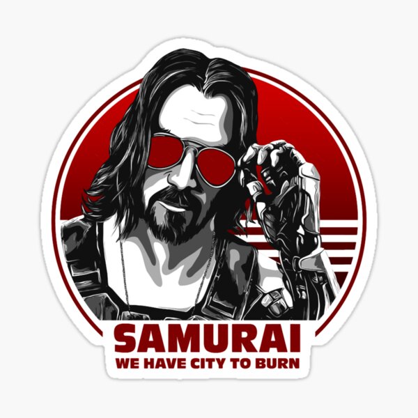 Artikel-Vorschau von Samurai – Cyberpunk – 80er-Jahre-Stil, designt und verkauft von CECILIHNEBLE.