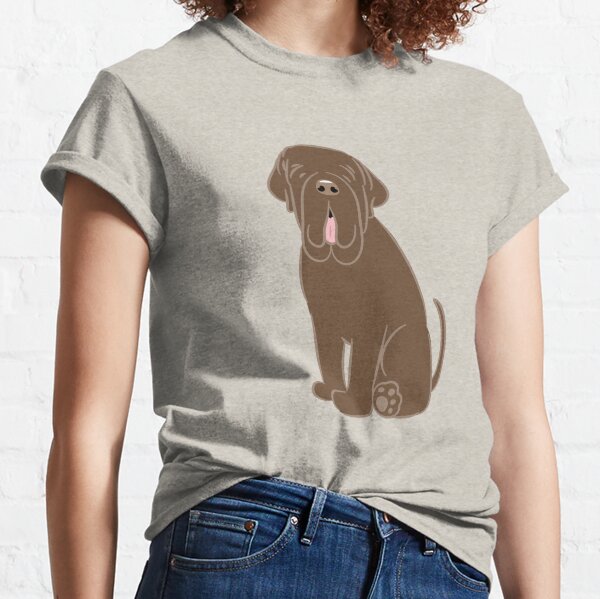 Item preview, Mahogany Chocolate Neapolitan Mastiff Neo Dog  designed and sold by Lulupainting.