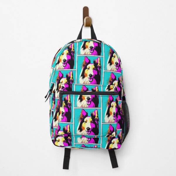 Item preview, Happy Collie Pop Art designed and sold by FunnehGacha.