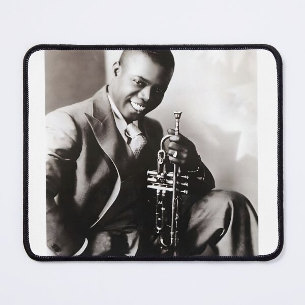 Item preview, Louis Armstrong Young Black And White designed and sold by Sylvanny.