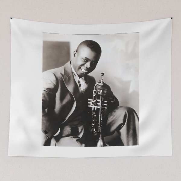 Item preview, Louis Armstrong Young Black And White designed and sold by Sylvanny.