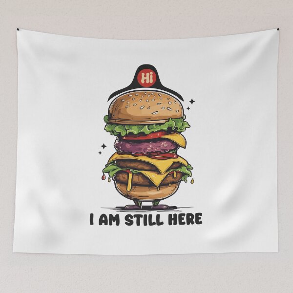 Item preview, burger joke designed and sold by Supri123.