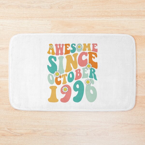 Item preview, Awesome Since October 1996 | Made In 1996 | Retro Groovy Birthday designed and sold by Christina-grich.