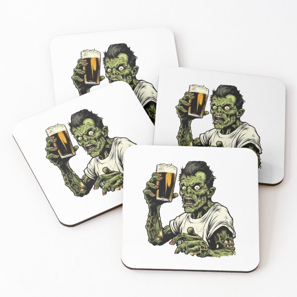 Item preview, happy halloween hombie harty with beer designed and sold by torapril .pod@gmail.com.