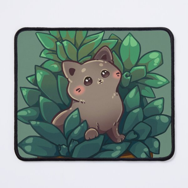 Item preview, Cat in the plant pot designed and sold by Allraunde.art.