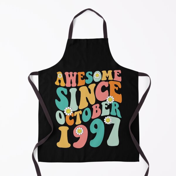 Item preview, Awesome Since October 1997 | Made In 1997 | Retro Groovy Birthday designed and sold by Christina-grich.