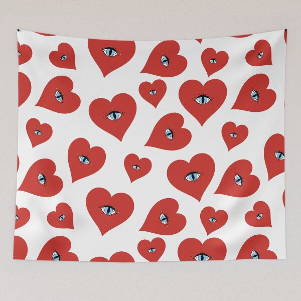 Item preview, evil heart eye evil eye heart designed and sold by Boogabo.