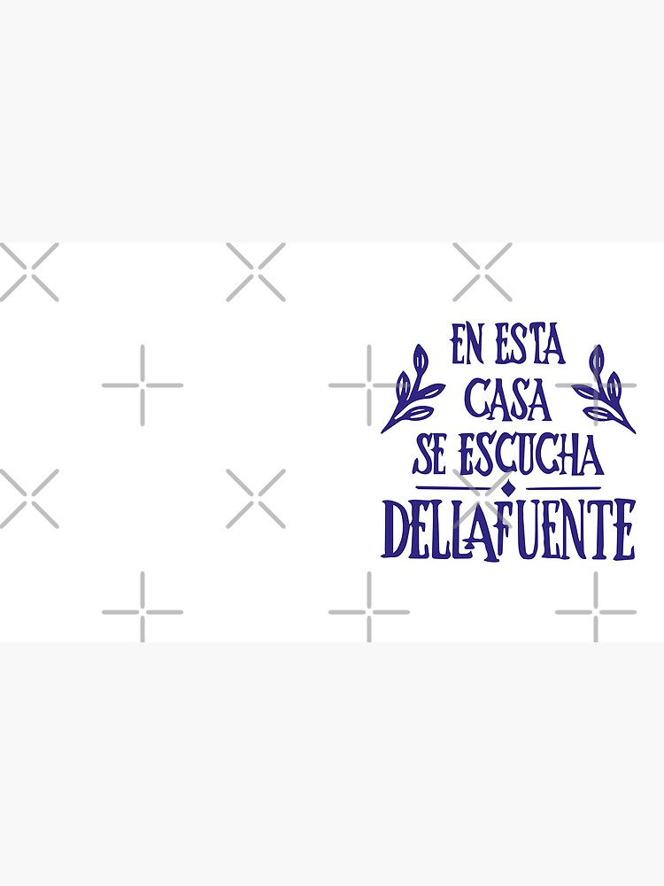 Imagen 6 de 6, Taza de café con la obra En esta casa se escucha Dellafuente., diseñada y vendida por estro-studio.
