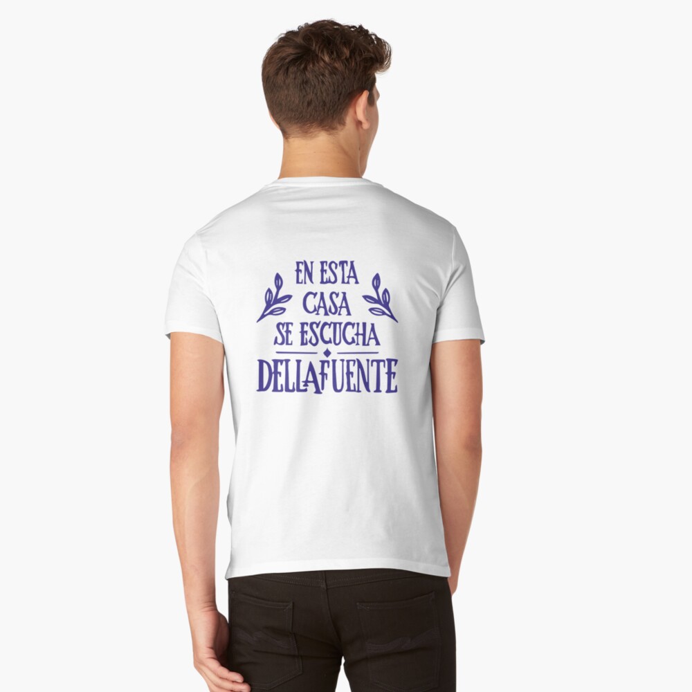 Vista previa del artículo con la obra «Camiseta de cuello en V», diseñado y vendido por estro-studio.