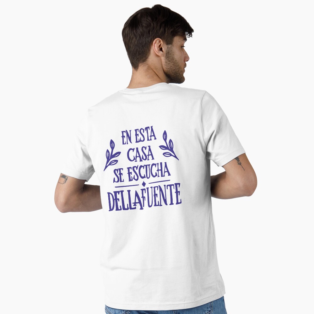 Vista previa del artículo con la obra «Camiseta esencial», diseñado y vendido por estro-studio.