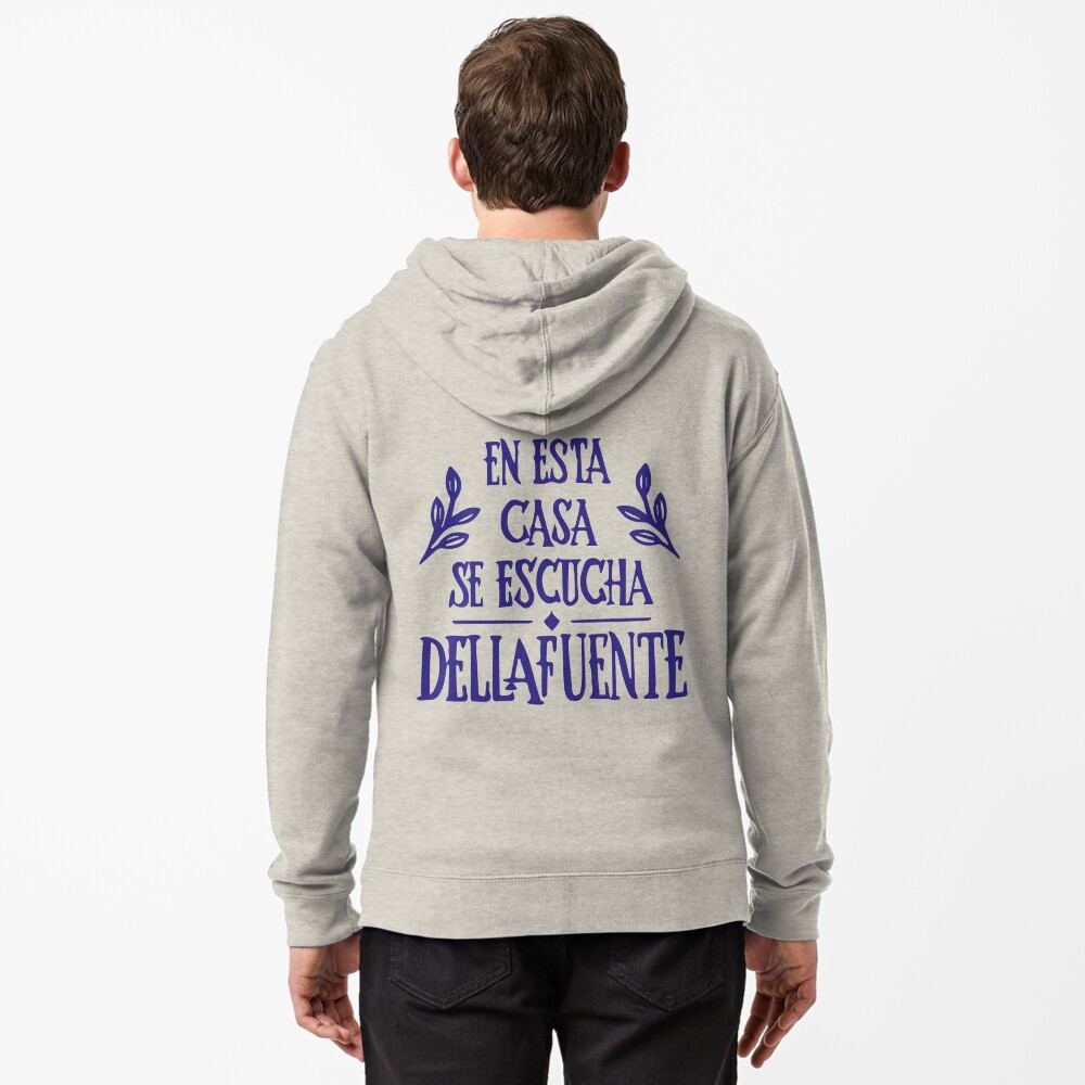 Vista previa del artículo con la obra «Sudadera con capucha y cremallera», diseñado y vendido por estro-studio.
