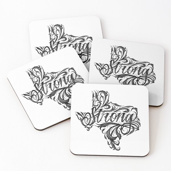 Item preview, Texas strong tattoo style cursive designed and sold by allengrt.