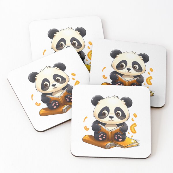 Item preview, Cute Panda Read a Book designed and sold by PandaPlanner.