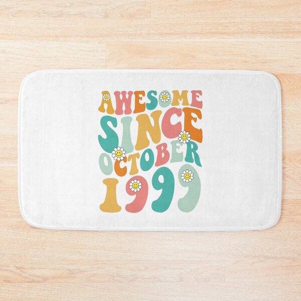 Item preview, Awesome Since October 1999 | Made In 1999 | Retro Groovy Birthday designed and sold by Christina-grich.