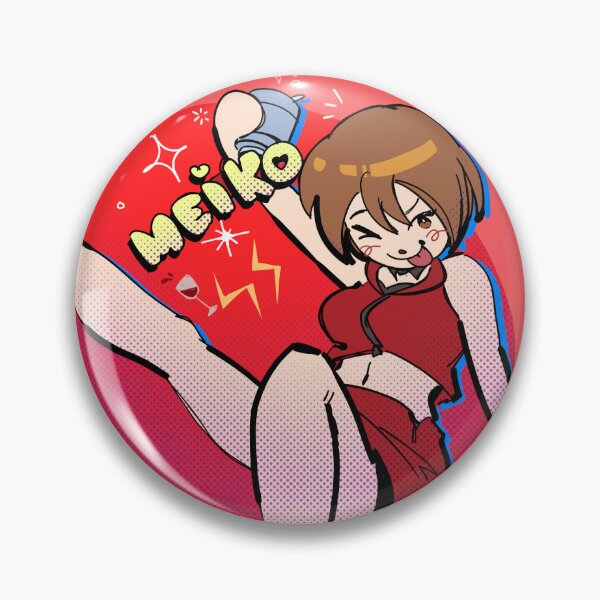 Item preview, VOCALOID MEIKO BADGE designed and sold by wickedsp00n.